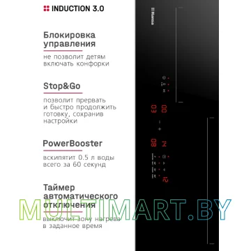 Индукционная варочная панель Hansa BHI67006 картинка 5